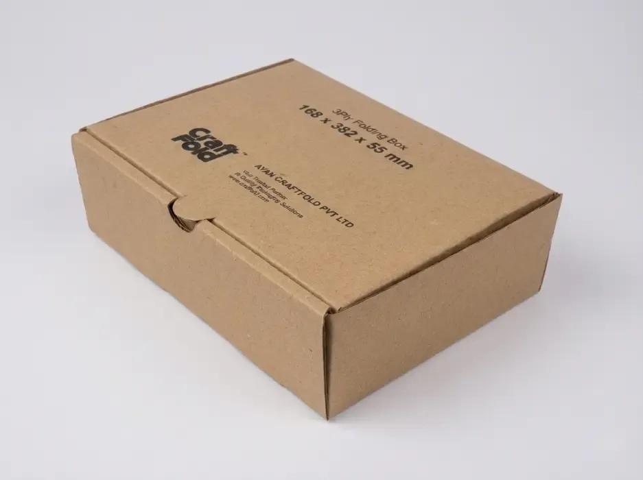 Custom die cut E flute corrugated boxes and mailer packaging